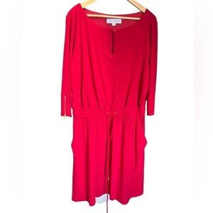 EMMA & MICHELE Red dress size 1X‎